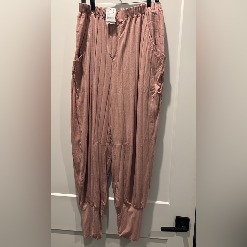 Free People Blush Pink Joggers